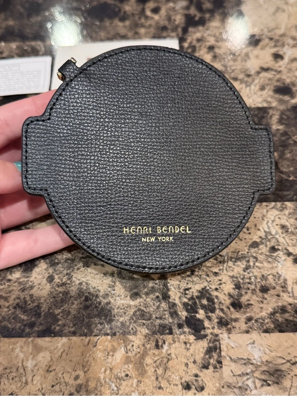 Henri Bendel Robot Gold Glitter 🤖 Coin Purse Bag Charm